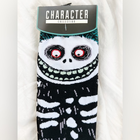 Three pairs of Nightmare Before Christmas Socks, Lock, Shock, and Barrel - Picture 3 of 6
